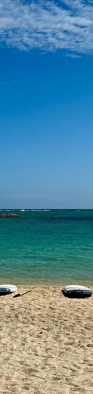 Strand vor dem Hotel in Ishigaki.